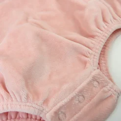 Cozy Velour Bubble Romper
