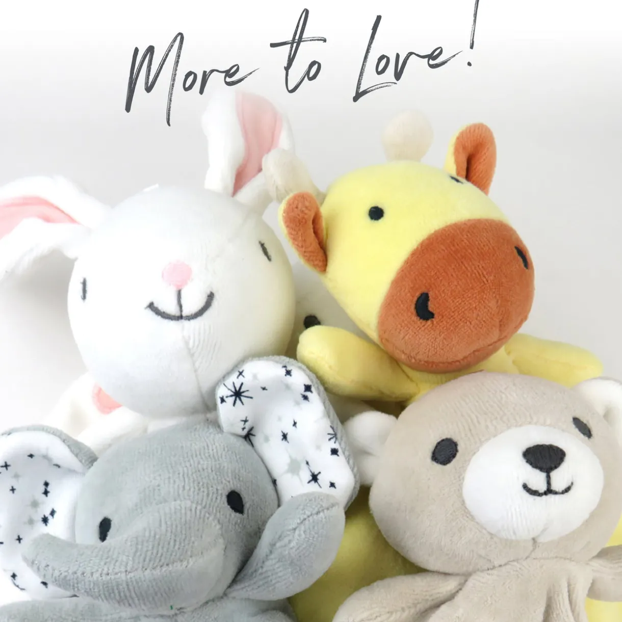 Lovey and Rattle JUMBO HUGS Gift Set
