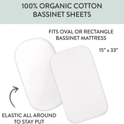 Organic Cotton Bassinet Sheet