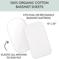 Organic Cotton Bassinet Sheet