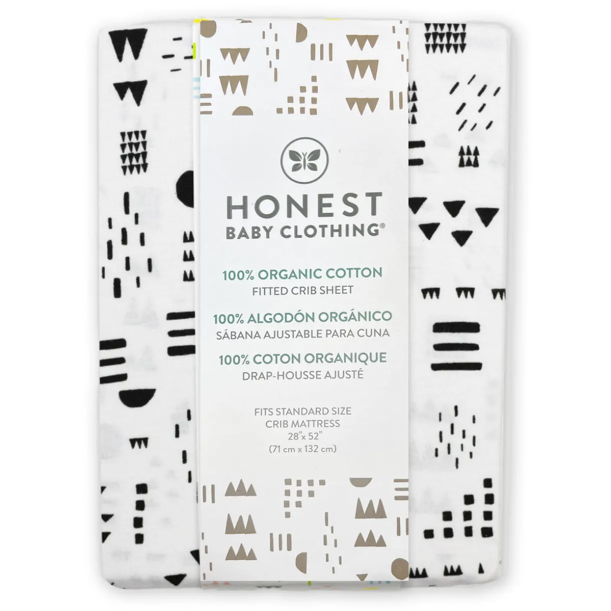 Organic Cotton Fitted Crib Sheet