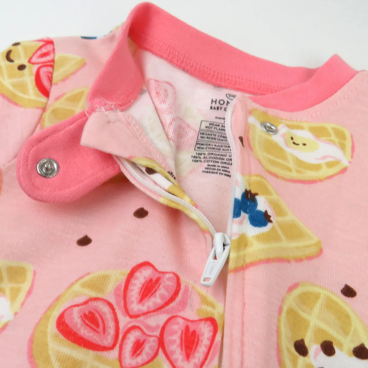 Organic Cotton Fun Foods Pajamas For Babies & Toddlers