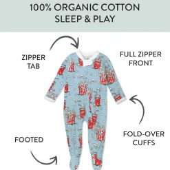 Organic Cotton Fun Foods Pajamas For Babies & Toddlers