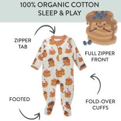 Organic Cotton Fun Foods Pajamas For Babies & Toddlers
