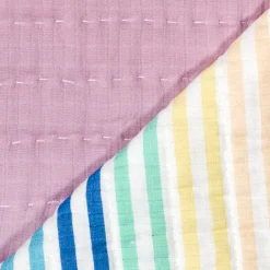 Organic Cotton Hand-Quilted Blanket