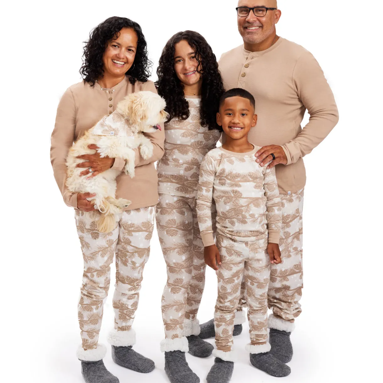 Organic Cotton Holiday Matching Family Pajamas