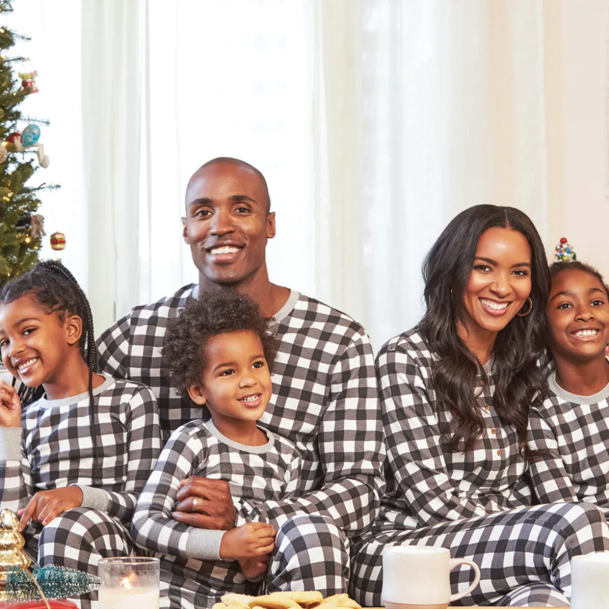 Organic Cotton Holiday Matching Family Pajamas