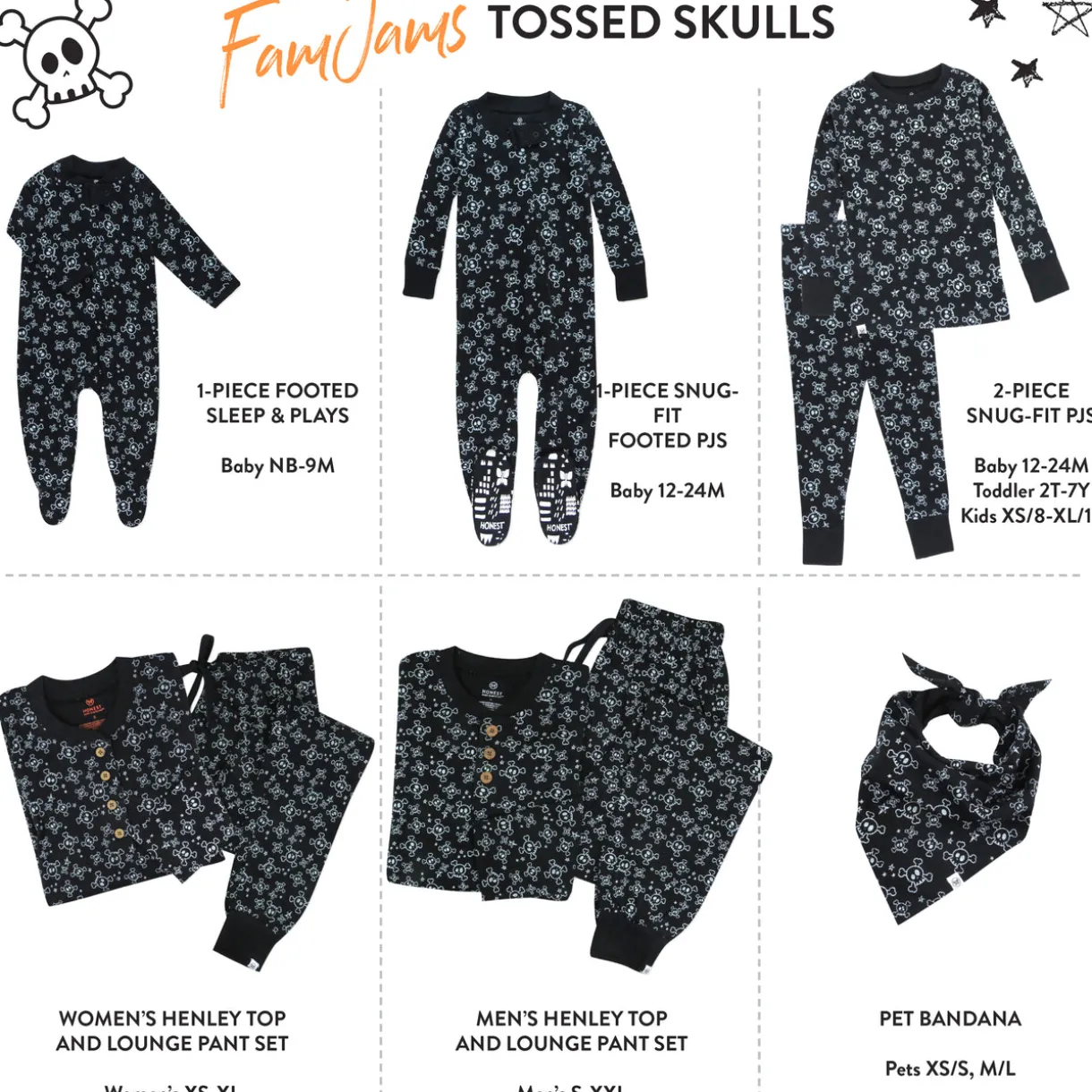 Organic Cotton Holiday Matching Family Pajamas