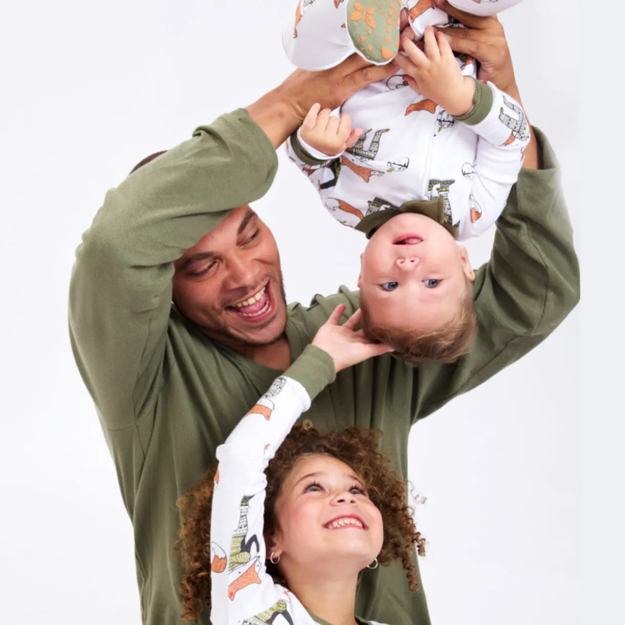 Organic Cotton Holiday Matching Family Pajamas