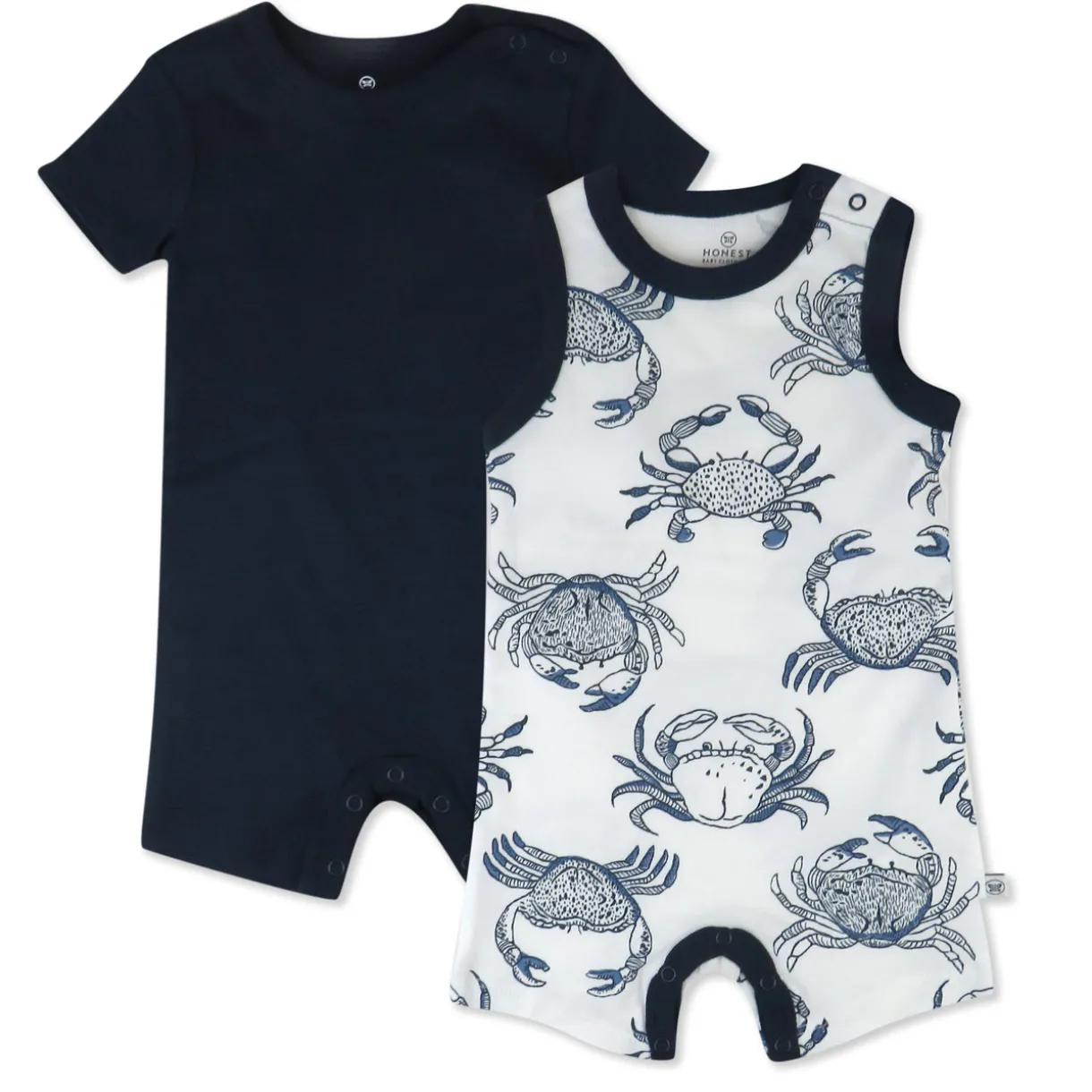 Organic Cotton Jumpsuit Romper Set