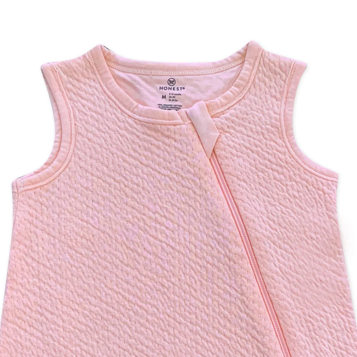 Organic Cotton Matelassé Medium Weight Wearable Blanket