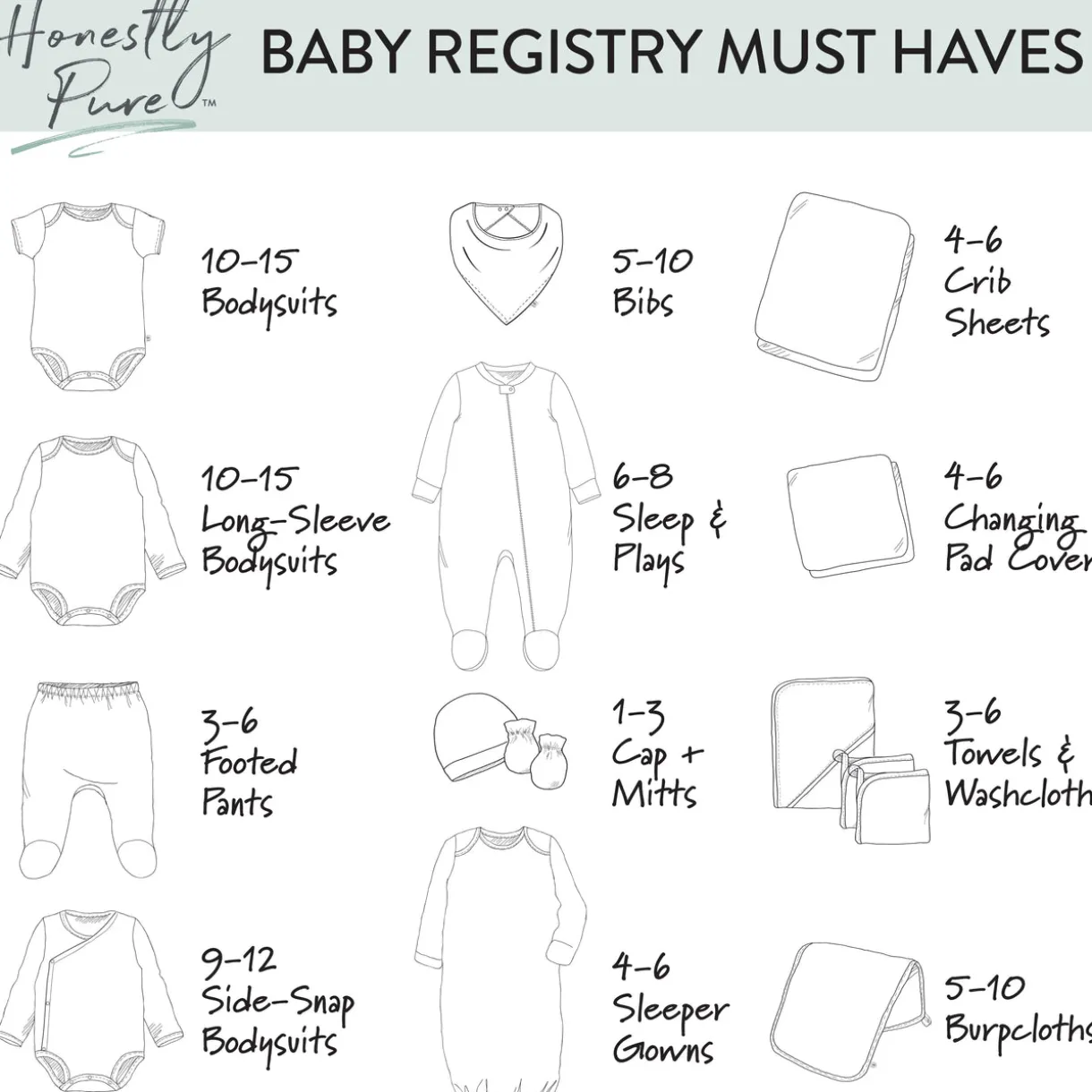 Organic Cotton Mini Crib Sheet