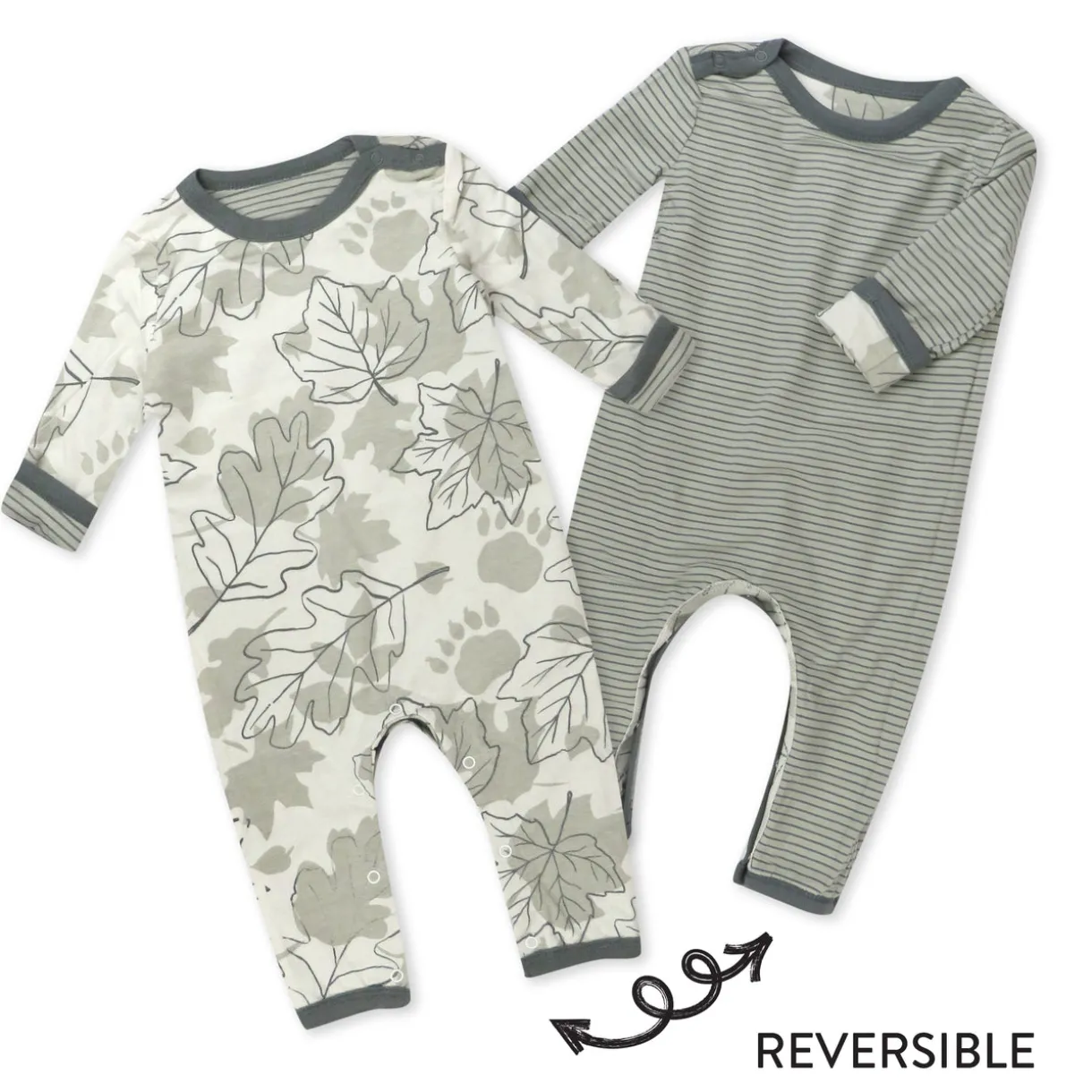 Organic Cotton One-Piece Jumpsuit Coverall