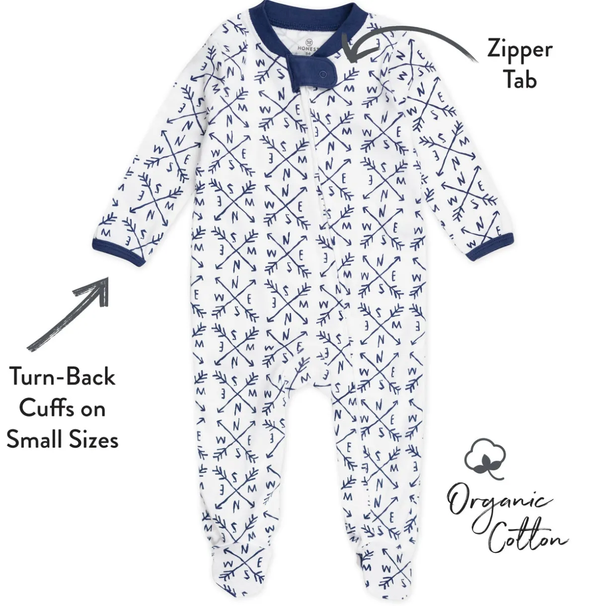 Organic Cotton Sleep & Plays