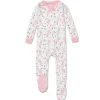 Organic Cotton Snug-Fit Footed Pajamas