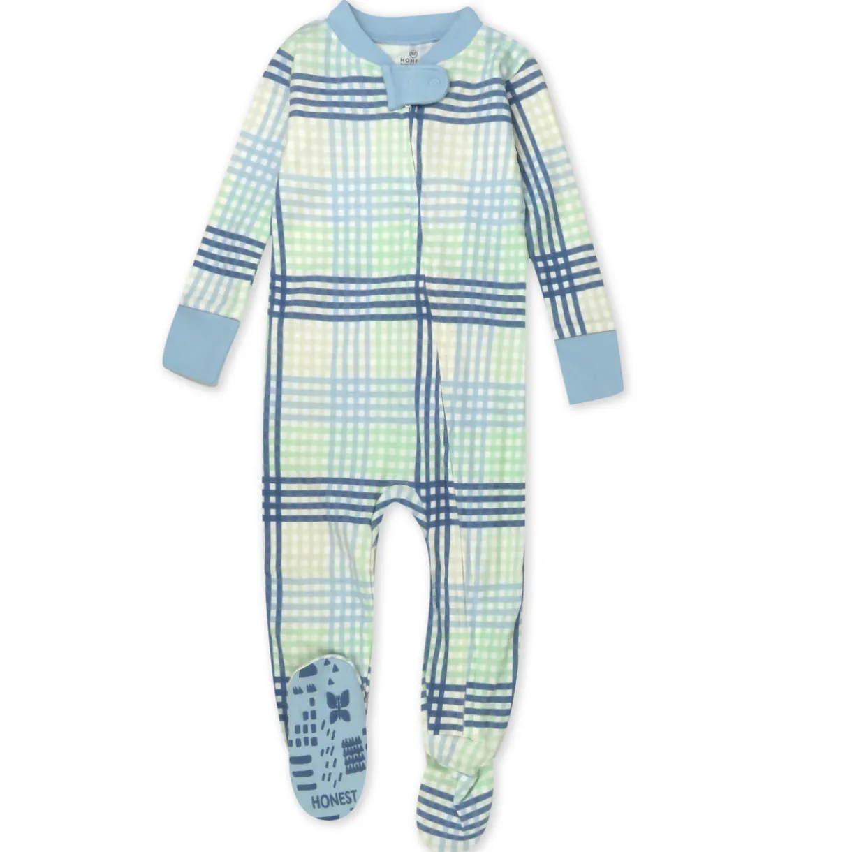 Organic Cotton Snug-Fit Footed Pajamas