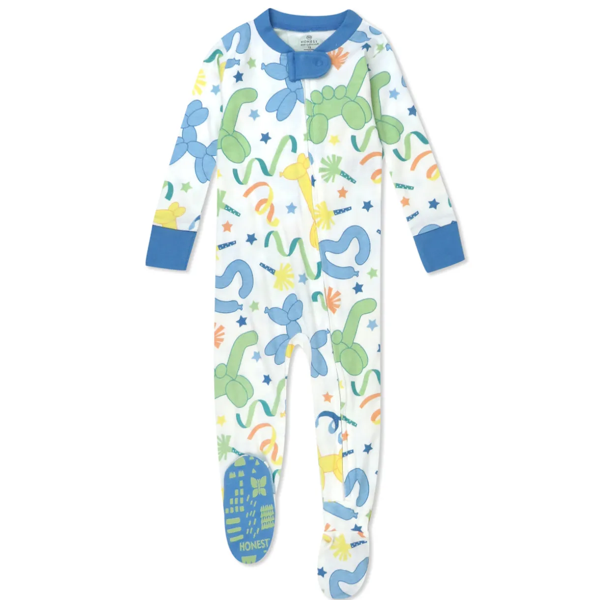 Organic Cotton Snug-Fit Footed Pajamas