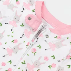Organic Cotton Snug-Fit Footed Pajamas