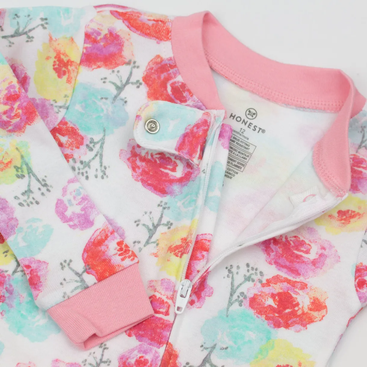 Organic Cotton Snug-Fit Footed Pajamas