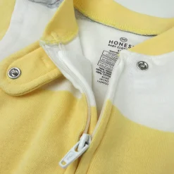 Organic Cotton Snug-Fit Footed Pajamas