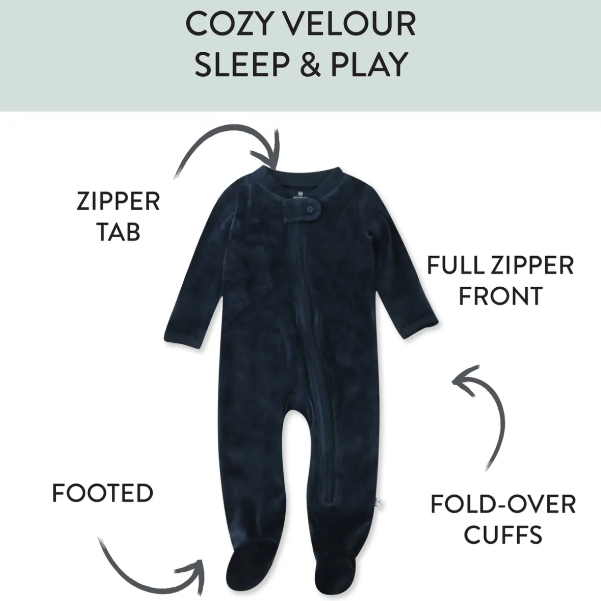 Organic Cotton Velour Sleep & Play