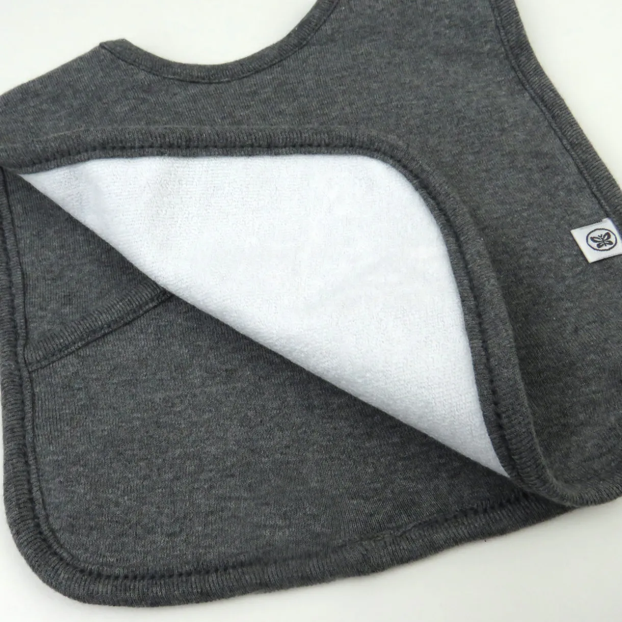 5-Pack Organic Cotton 4 in 1 Reversible Bibs