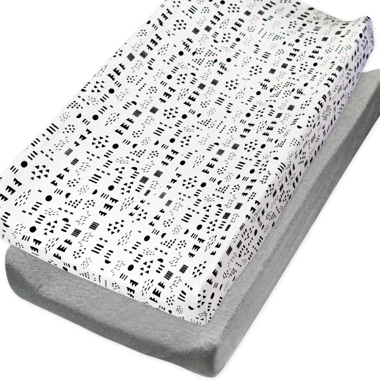 2-Pack Organic Cotton Changing Pad Covers