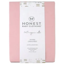 2-Pack Organic Cotton Fitted Crib Sheets