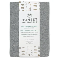 2-Pack Organic Cotton Fitted Crib Sheets