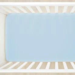 2-Pack Organic Cotton Fitted Crib Sheets