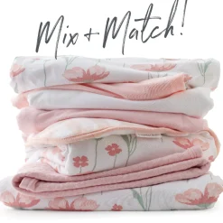 2-Pack Organic Cotton Fitted Crib Sheets