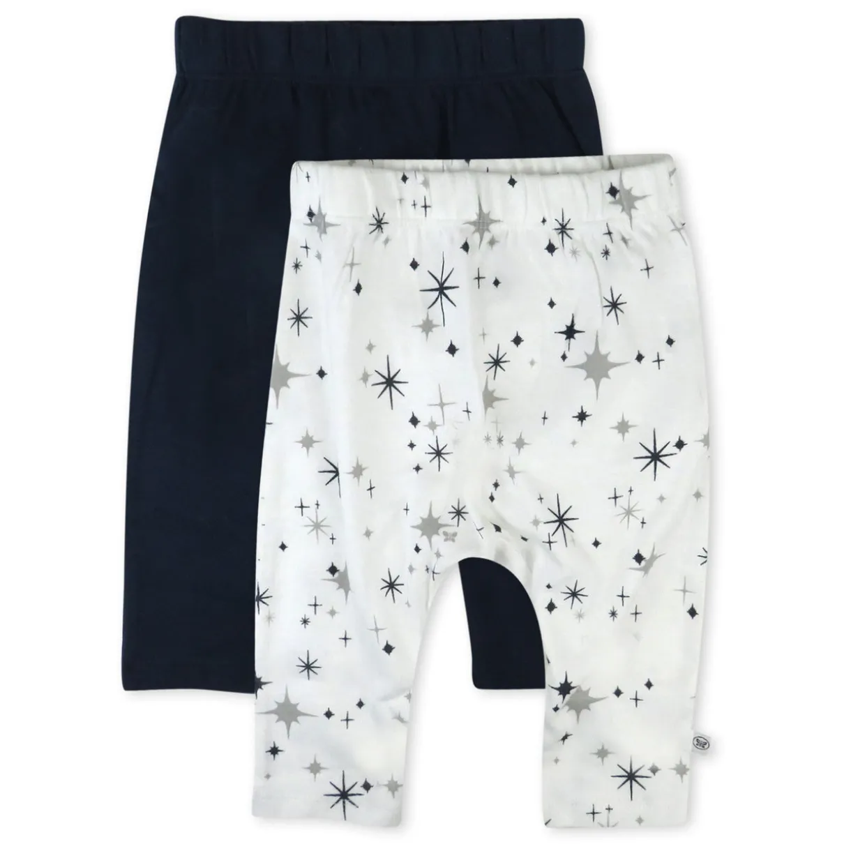 2-Pack Organic Cotton Harem Pants