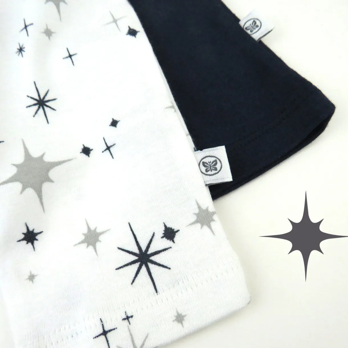 2-Pack Organic Cotton Harem Pants