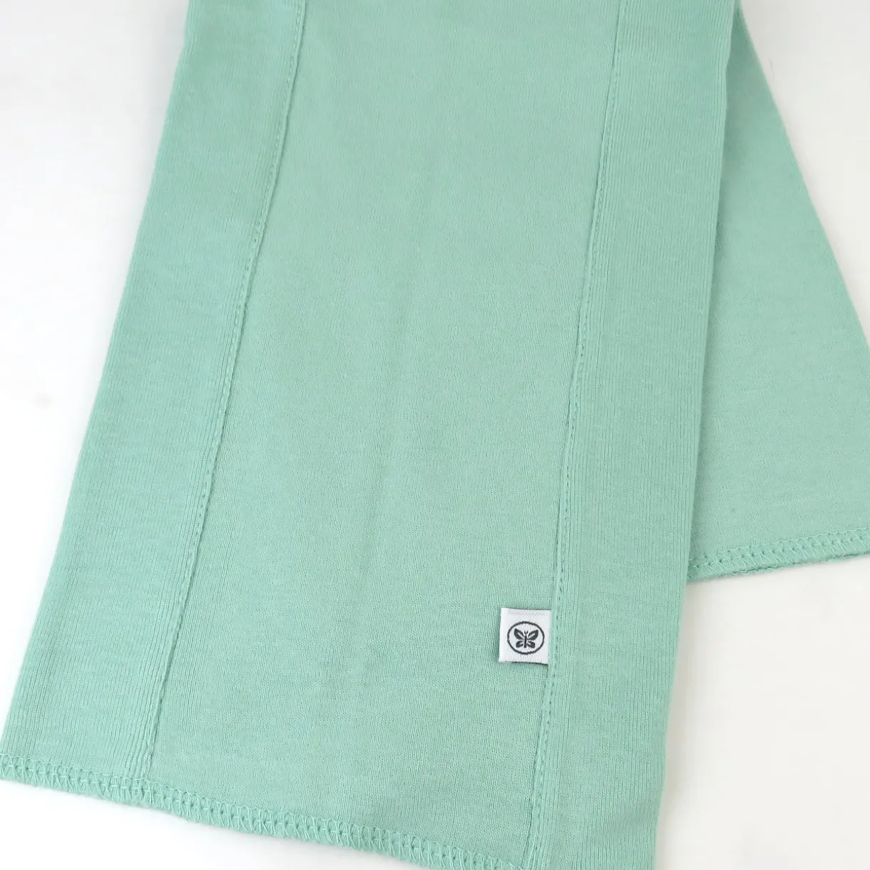 10-Pack Organic Cotton Knit Tri-fold Burp Cloths