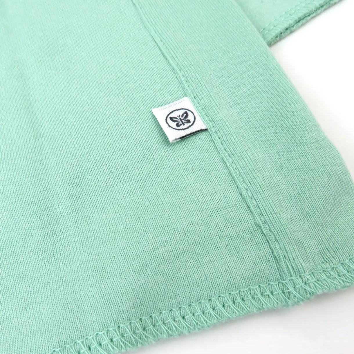 10-Pack Organic Cotton Knit Tri-fold Burp Cloths