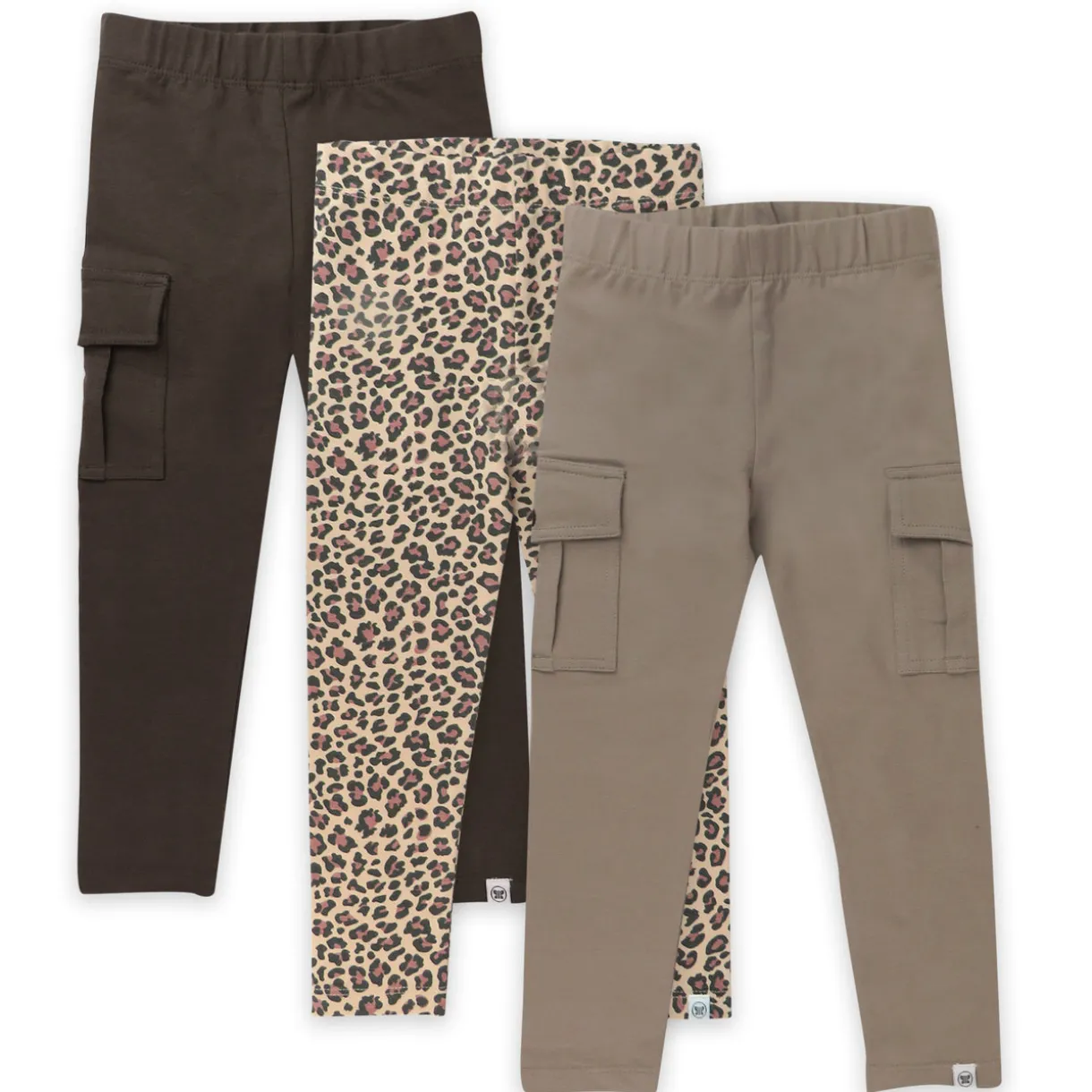 3-Pack Organic Cotton Legging Set