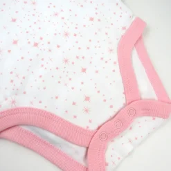 5-Pack Organic Cotton Long Sleeve Bodysuits