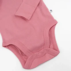 20-Pack Organic Cotton Long Sleeve Bodysuit & Knit Tri-fold Burp Cloth Bundle