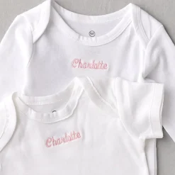 10-Pack Organic Cotton Long Sleeve Bodysuits