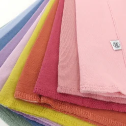 20-Pack Organic Cotton Long Sleeve Bodysuit & Knit Tri-fold Burp Cloth Bundle