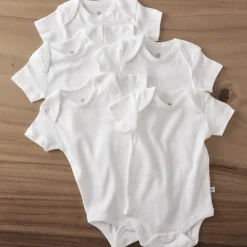 5-Pack Organic Cotton Short Sleeve Bodysuits