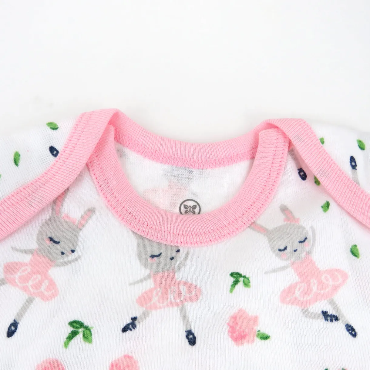 5-Pack Organic Cotton Short Sleeve Bodysuits