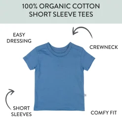 20-Pack Organic Cotton Short Sleeve T-Shirts Bundle
