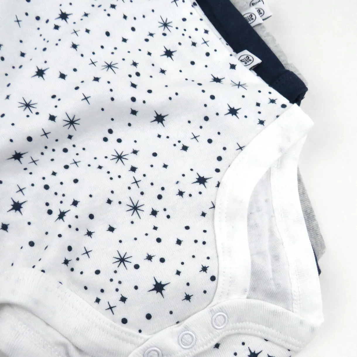 5-Pack Organic Cotton Short Sleeve Bodysuits