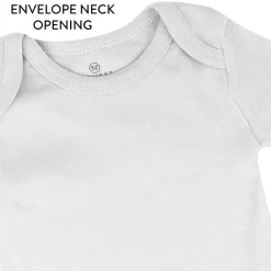 5-Pack Organic Cotton Short Sleeve Bodysuits