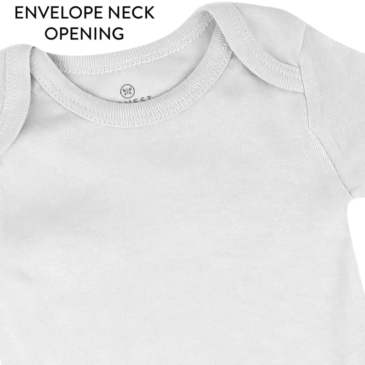 5-Pack Organic Cotton Short Sleeve Bodysuits