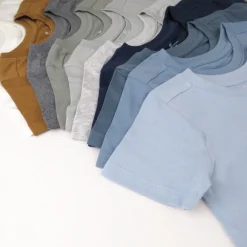 10-Pack Organic Cotton Short Sleeve T-Shirts