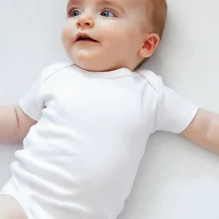 6-Pack Organic Cotton Short Sleeve Bodysuits