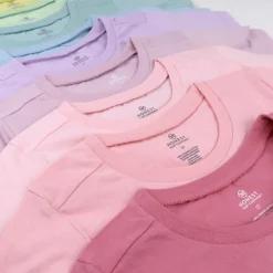 20-Pack Organic Cotton Short Sleeve T-Shirts Bundle