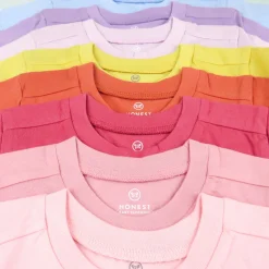 10-Pack Organic Cotton Short Sleeve T-Shirts